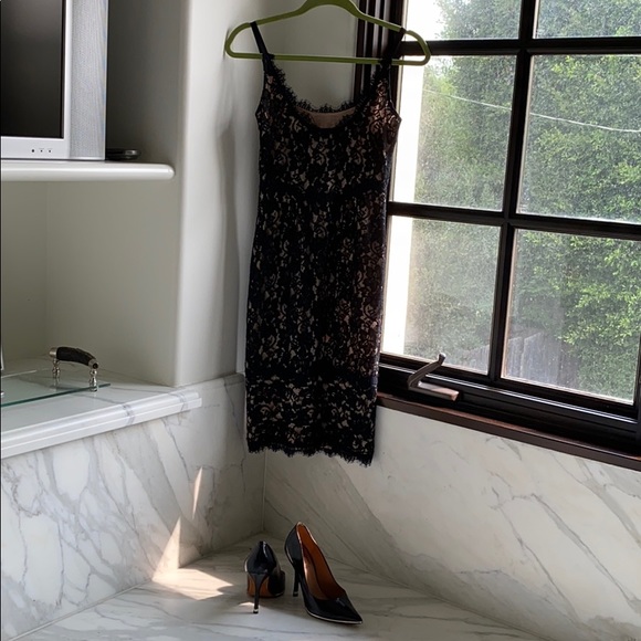 DVF black lace dress - Picture 2 of 5